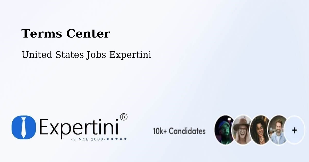 Terms of Service – Hilo - United States Jobs Expertini